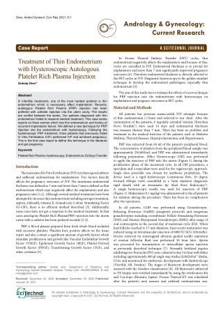 treatment-of-thin-endometrium-with-hysteroscopic-autologous-platelet-rich-plasma-injection-54wN