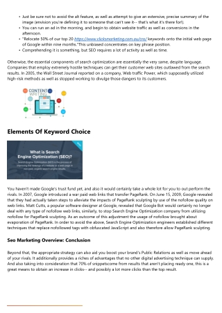 What Is Search Engine Optimization? Fundamentals Of Search Engine Optimization