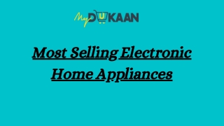Most Selling Home Appliances in Pakistan | MyDukaan.Pk
