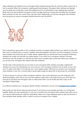 10 Things We All Hate About monogram name necklace