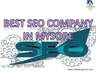 SEO Company in Mysore
