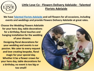 Flowers for office Adelaide - Contract Flowers Adelaide - Little Love Co Flowers