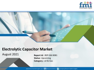 Electrolytic Capacitor Market