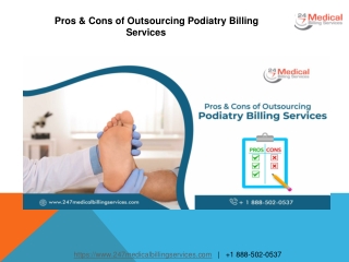 Pros & Cons of Outsourcing Podiatry Billing Services