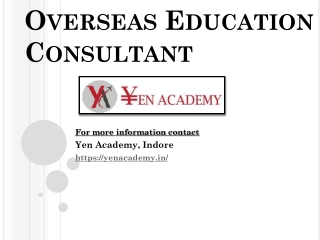 Overseas Education Consultants