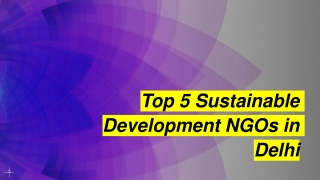 Top 5 Sustainable Development NGOs in Delhi