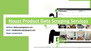 Houzz Product Data Scraping Services