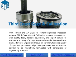 Third Coast Gage & Calibration