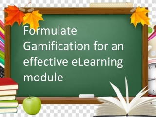 Gamified Learning Solutions