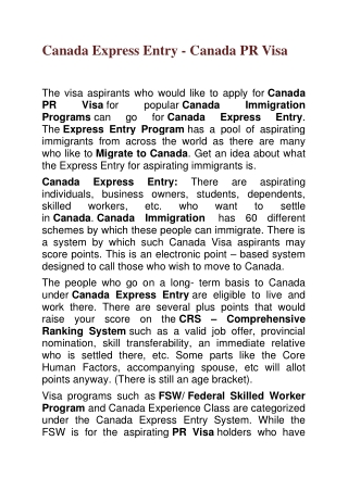 Canada Express Entry pdf-converted