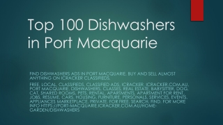 Top 100 Dishwashers in Port Macquarie