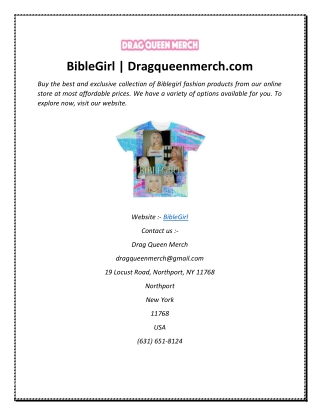 BibleGirl Dragqueenmerch.com (1)