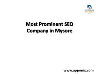 seo company in mysore