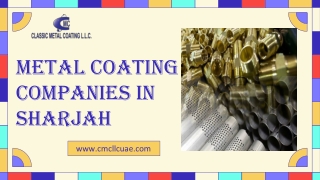 metal coating companies in Sharjah