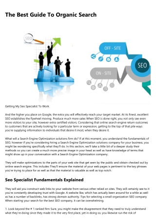 An Unbiased View of Seo Services