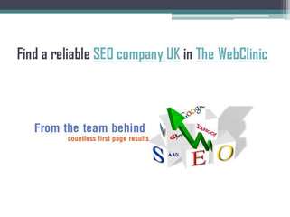 SEO company UK