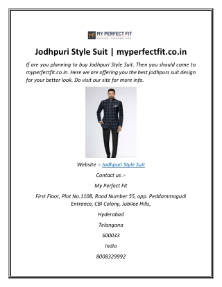 Jodhpuri Style Suit  myperfectfit.co.in-converted