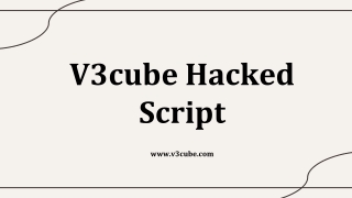 V3cube Hacked Script