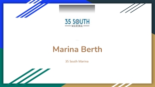 Marina Berth