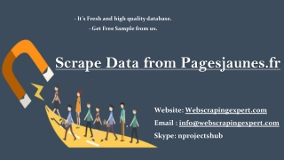 Scrape Data from Pagesjaunes.fr