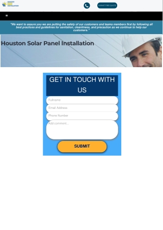 solar panel installation Houston TX