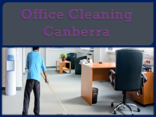 Office Cleaning Canberra
