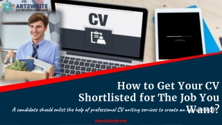 HOW TO GET YOUR CV SHORTLISTED FOR THE JOB YOU WANT?