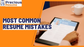 MOST COMMON RESUME MISTAKES