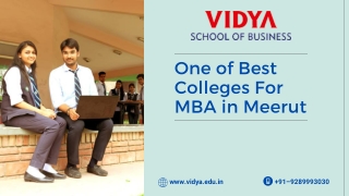 Best MBA College in UP | Best Schools for Business Management | MBA Colleges