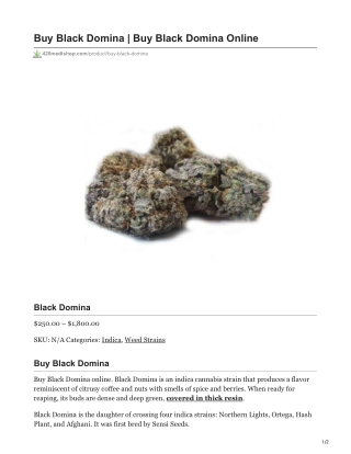 Black Domina