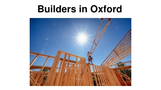 builders in oxford