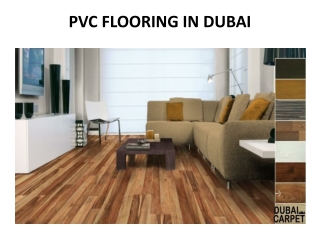PVC FLOORING IN DUBAI