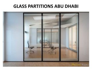 GLASS PARTITIONS ABU DHABI