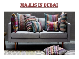 Majlis Sofa in Dubai