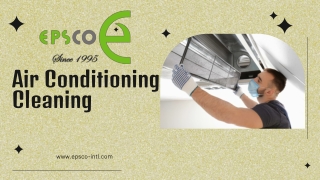 Air Conditioning Cleaning