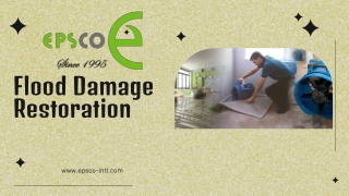 Flood Damage Restoration
