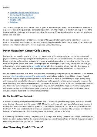 Breast Mri Scan In Perth
