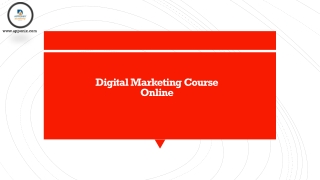 Digital Marketing Course Online