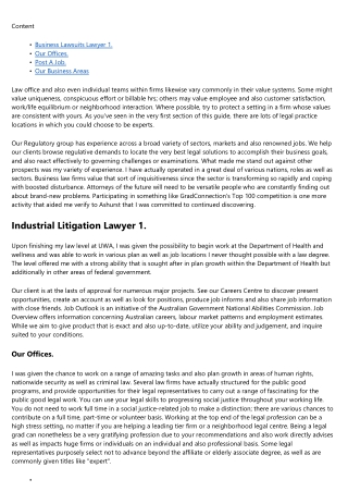 7 Pointers For Picking The Best Law Practice