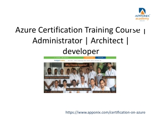 Microsoft Azure Training Course