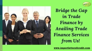 Trade Finance Providers in Dubai – Bank Instruments – Bronze Wing Trading
