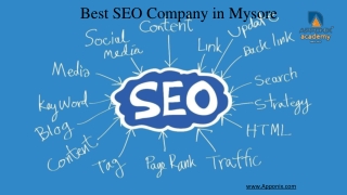 Apponix service SEO Company in Mysore