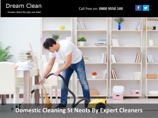 Domestic Cleaning St Neots By Expert Cleaners
