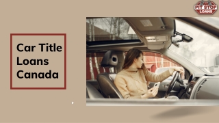 Car Title Loans Red Deer