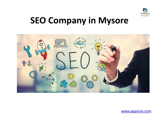 SEO Company in Mysore