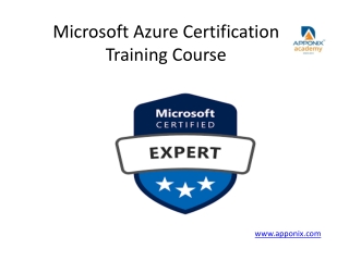 Microsoft Azure Certification Training Course