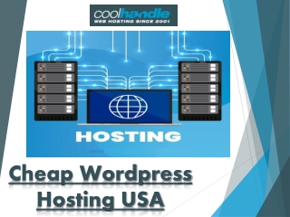 Cheap Wordpress Hosting USA