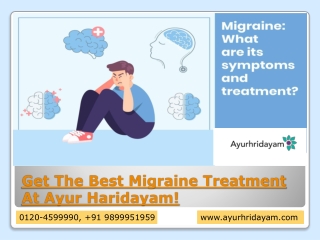 Best Migraine Treatment in Noida! 