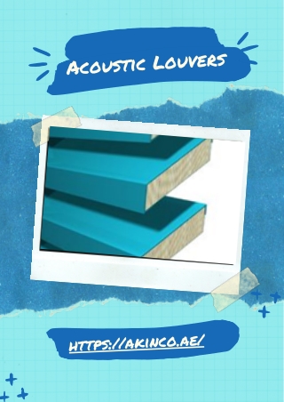 Acoustic Louvers | AKINCO