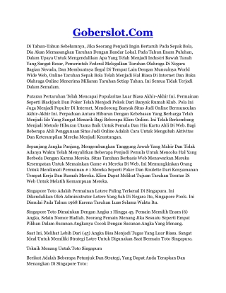 bonus slot online